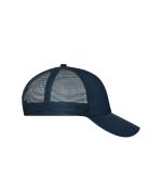 Unisexe Casquette filet 6 panneaux Marine/marine 10253