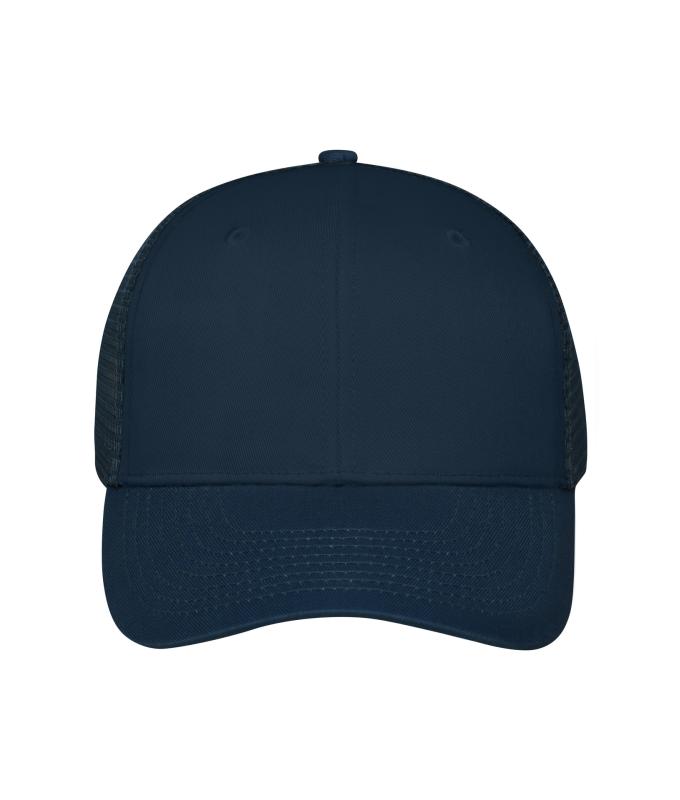 Unisexe Casquette filet 6 panneaux Marine/marine 10253