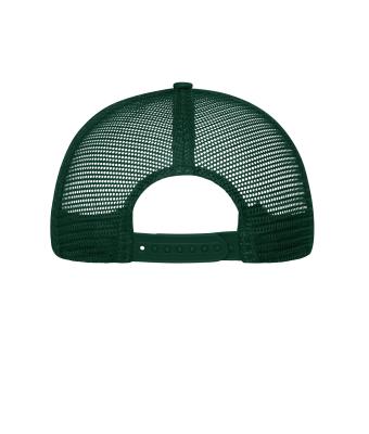 Unisexe Casquette filet 6 panneaux Vert-foncé/vert-foncé 10253