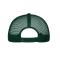 Unisexe Casquette filet 6 panneaux Vert-foncé/vert-foncé 10253