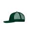 Unisex 6 Panel Flat Peak Cap Dark-green/dark-green 10254