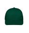 Unisex 6 Panel Flat Peak Cap Dark-green/dark-green 10254