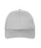 Unisex 6 Panel Sports Cap Grey 10233