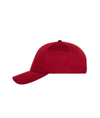 Unisex 6 Panel Sports Cap Red 10233