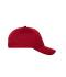 Unisex 6 Panel Sports Cap Red 10233