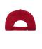 Unisex 6 Panel Sports Cap Red 10233
