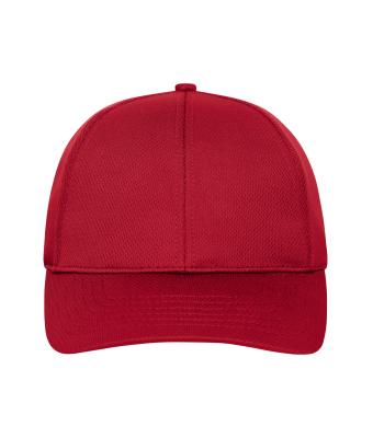 Unisex 6 Panel Sports Cap Red 10233
