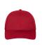 Unisex 6 Panel Sports Cap Red 10233