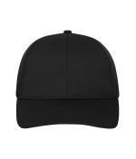 Unisex 6 Panel Sports Cap Black 10233