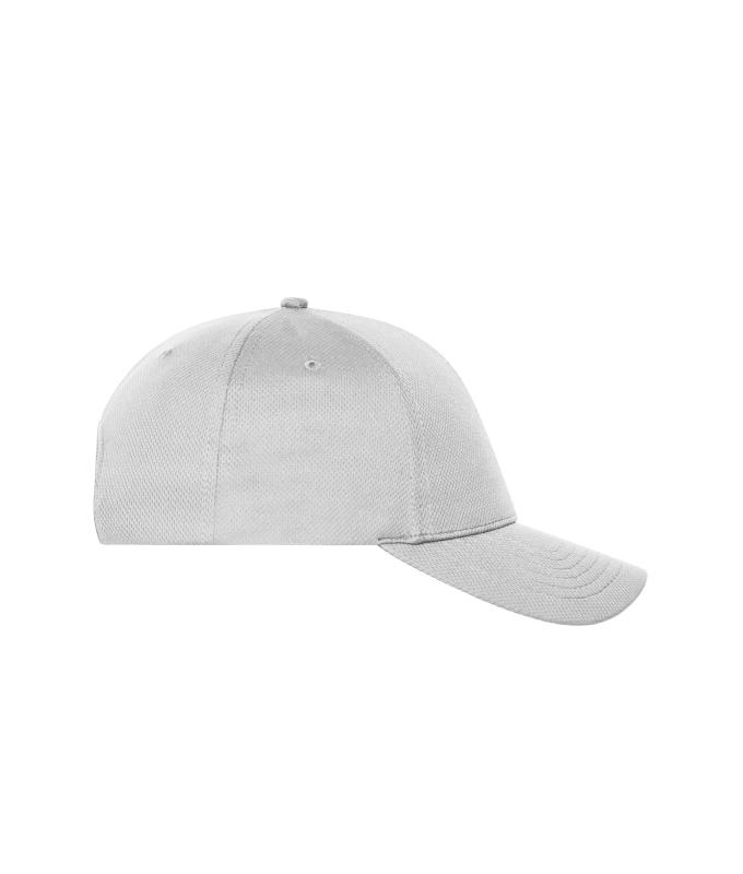Unisex 6 Panel Sports Cap White 10233