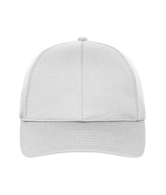 Unisex 6 Panel Sports Cap White 10233