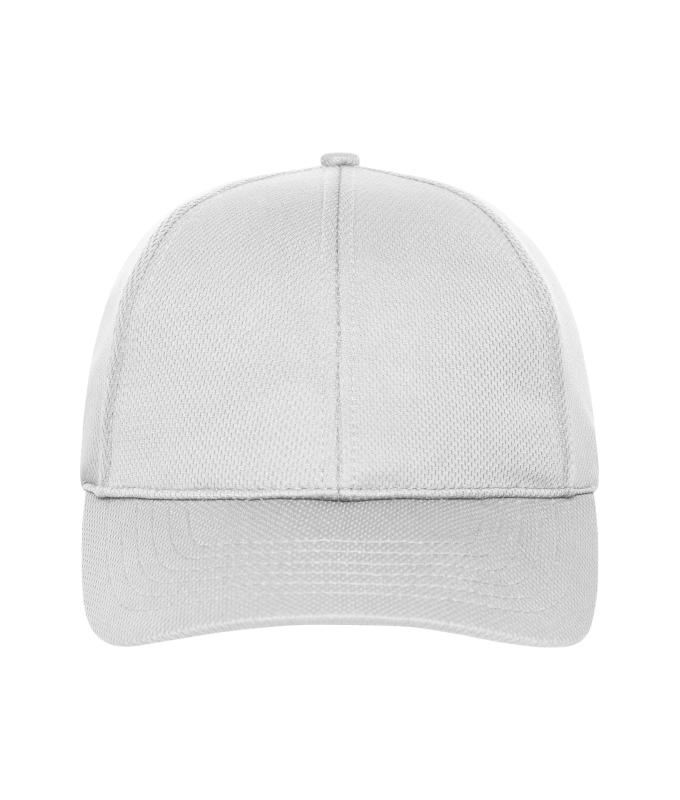 Unisex 6 Panel Sports Cap White 10233