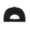 Unisex 6 Panel Sports Cap Zwart 10233