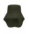 Unisex Function Hat with Neck Guard Olijf 10453