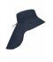 Unisex Function Hat with Neck Guard Navy 10453