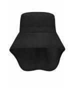 Unisex Function Hat with Neck Guard Zwart 10453