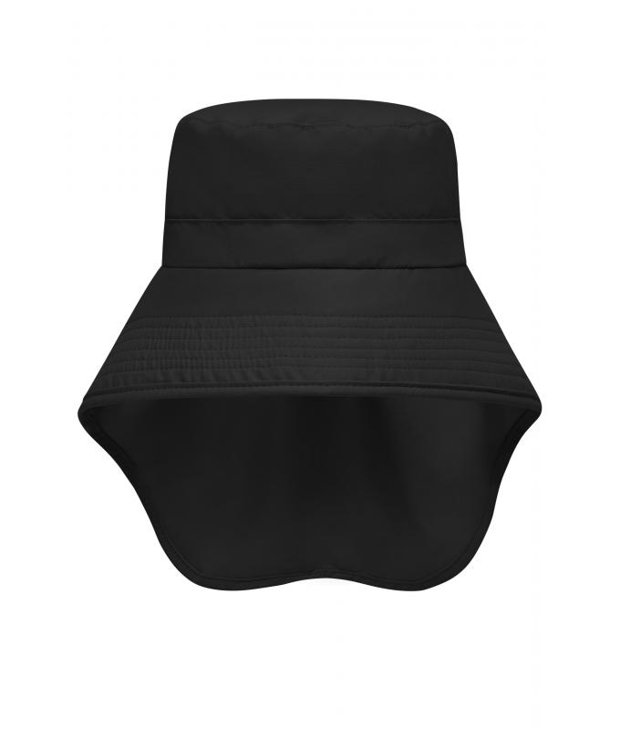 Unisex Function Hat with Neck Guard Zwart 10453