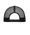 Unisex 6 Panel Mesh Cap Melange Brown-melange/black 10455
