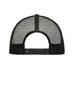 Unisex 6 Panel Mesh Cap Melange Grijs-melange/zwart 10455