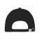 Unisex 5 Panel Sports Cap Zwart/zwart 11190