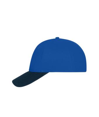 Unisex 6 Panel Mesh Cap Royal/navy 11191