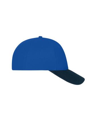 Unisex 6 Panel Mesh Cap Royal/navy 11191