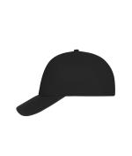 Unisexe Casquette filet à 6 panneaux Noir/noir 11191