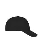 Unisexe Casquette filet à 6 panneaux Noir/noir 11191