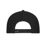 Unisexe Casquette filet à 6 panneaux Noir/noir 11191