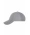 Unisex 6 Panel Cap Silver 11501