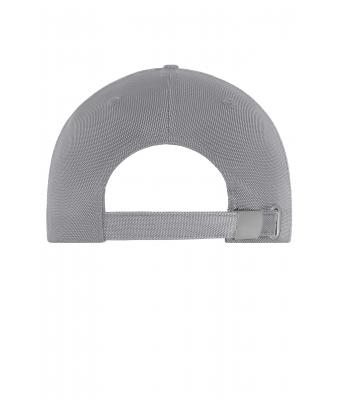 Unisex 6 Panel Cap Silver 11501