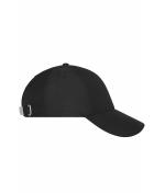 Unisex 6 Panel Cap Black 11501