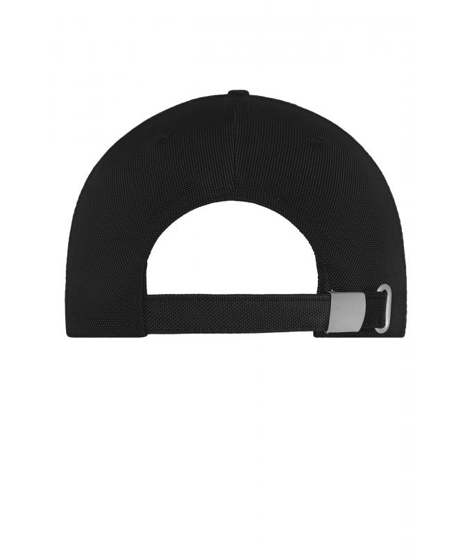 Unisex 6 Panel Cap Black 11501