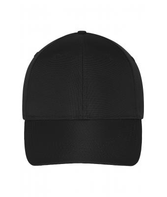 Unisex 6 Panel Cap Black 11501