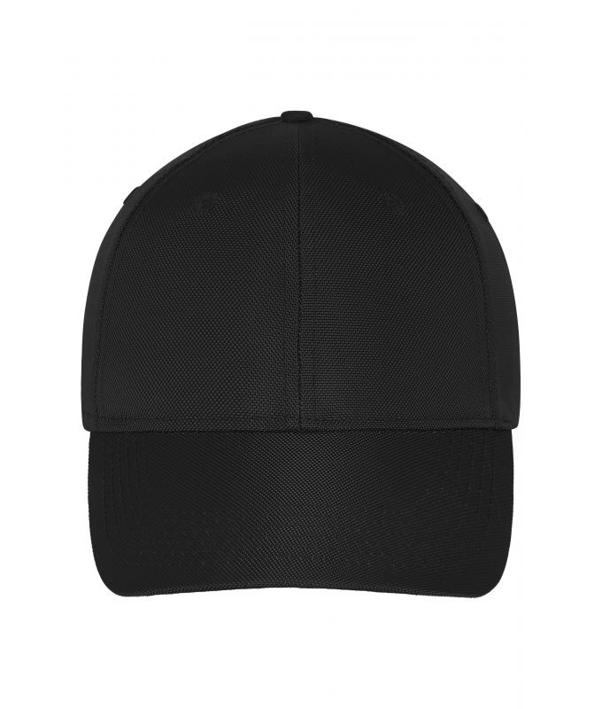 Unisex 6 Panel Cap Black 11501
