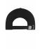 Unisex 6 Panel Cap Zwart 11501