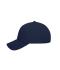 Unisex 6 Panel Cap Bio Cotton Navy 11823