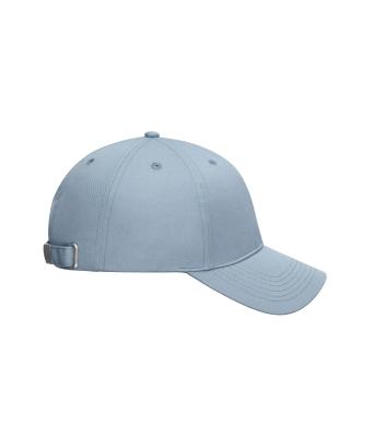 Unisex 6 Panel Cap Bio Cotton Milky-blue 11823