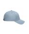 Unisex 6 Panel Cap Bio Cotton Milky-blue 11823