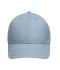 Unisex 6 Panel Cap Bio Cotton Melkachtig-blauw 11823