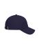 Unisex 6 Panel Cap Bio Cotton Diep-paars 11823