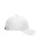 Unisex 6 Panel Cap Bio Cotton Wit 11823