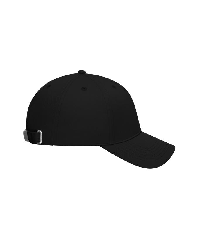 Unisex 6 Panel Cap Black 11823
