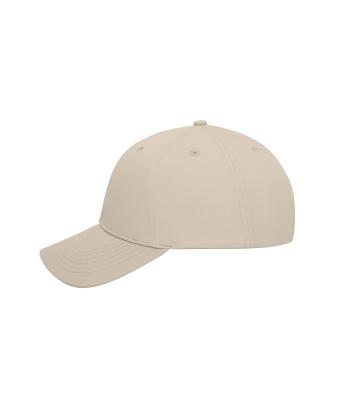 Unisex 6 Panel Cap Cotton Sandstone 11823