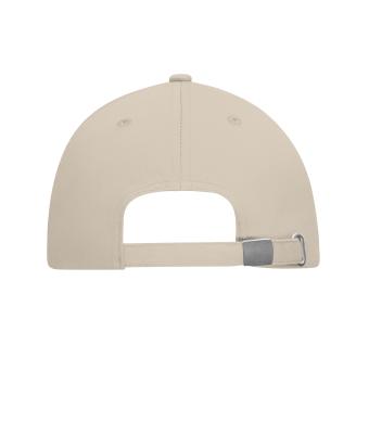 Unisex 6 Panel Cap Cotton Sandstone 11823