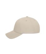 Unisex 6 Panel Cap Cotton Zandsteen 11823