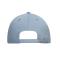 Unisex 6 Panel Cap Organic Cotton Milky-blue 11823