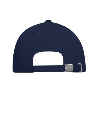 Unisex 6 Panel Cap Organic Cotton Navy 11823