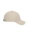 Unisex 6 Panel Cap Organic Cotton Sandstone 11823