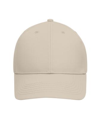 Unisex 6 Panel Cap Organic Cotton Sandstone 11823